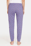 Rosaline Meadows Knit Cotton Pyjama (Pack of 2) - Purple Pink — thumbnail 4